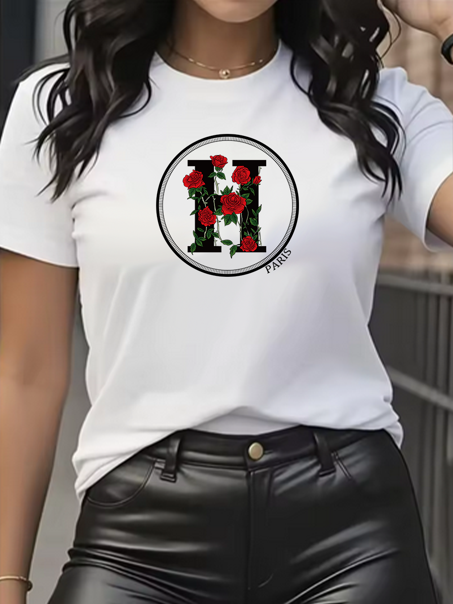 Quality Streetwear Brand - Women's T-Shirt Leisure Fashion Short Sleeve