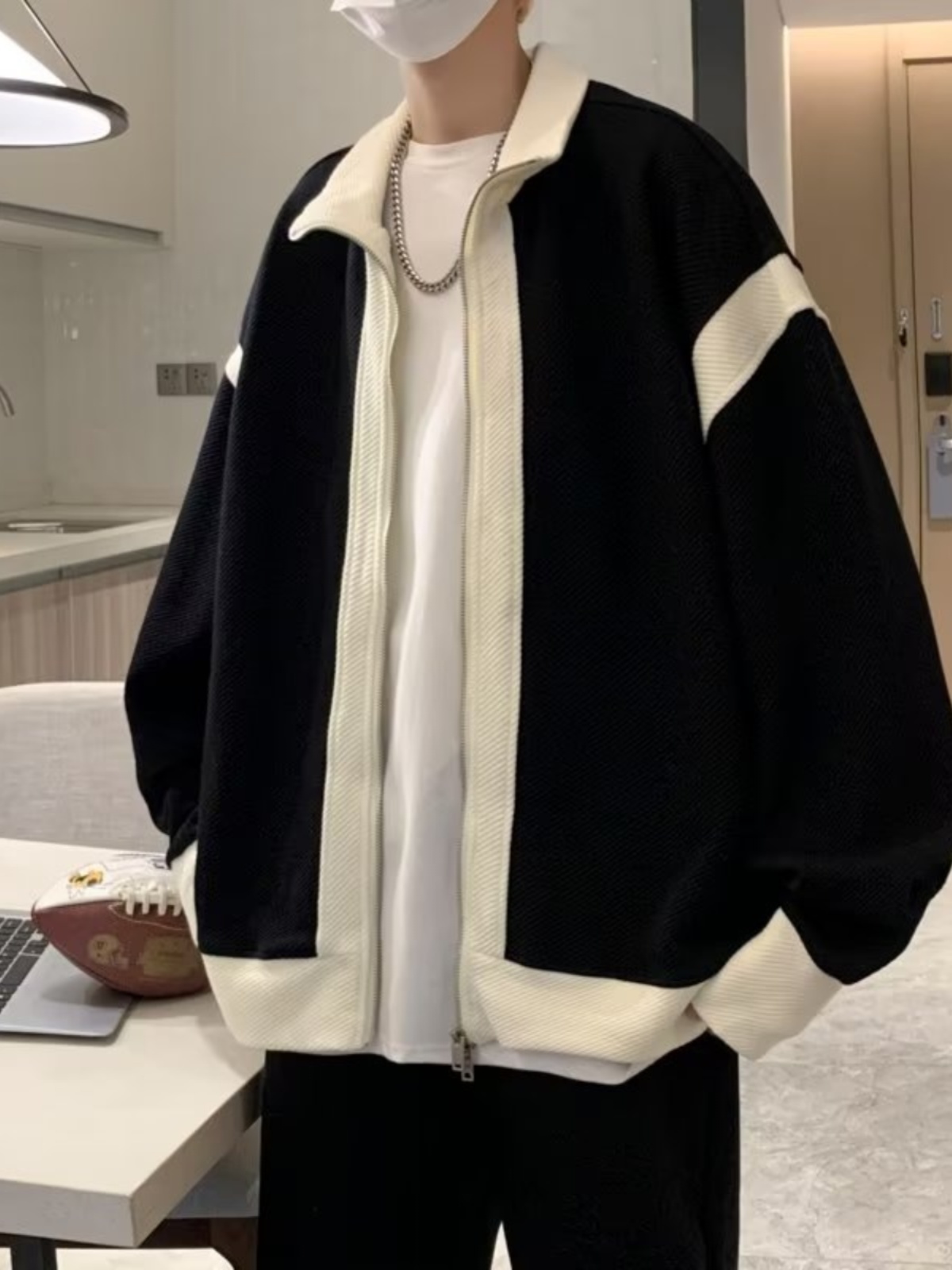 Streetwear Brand Hong Kong - Casual Knitted Jaet for Men Hong