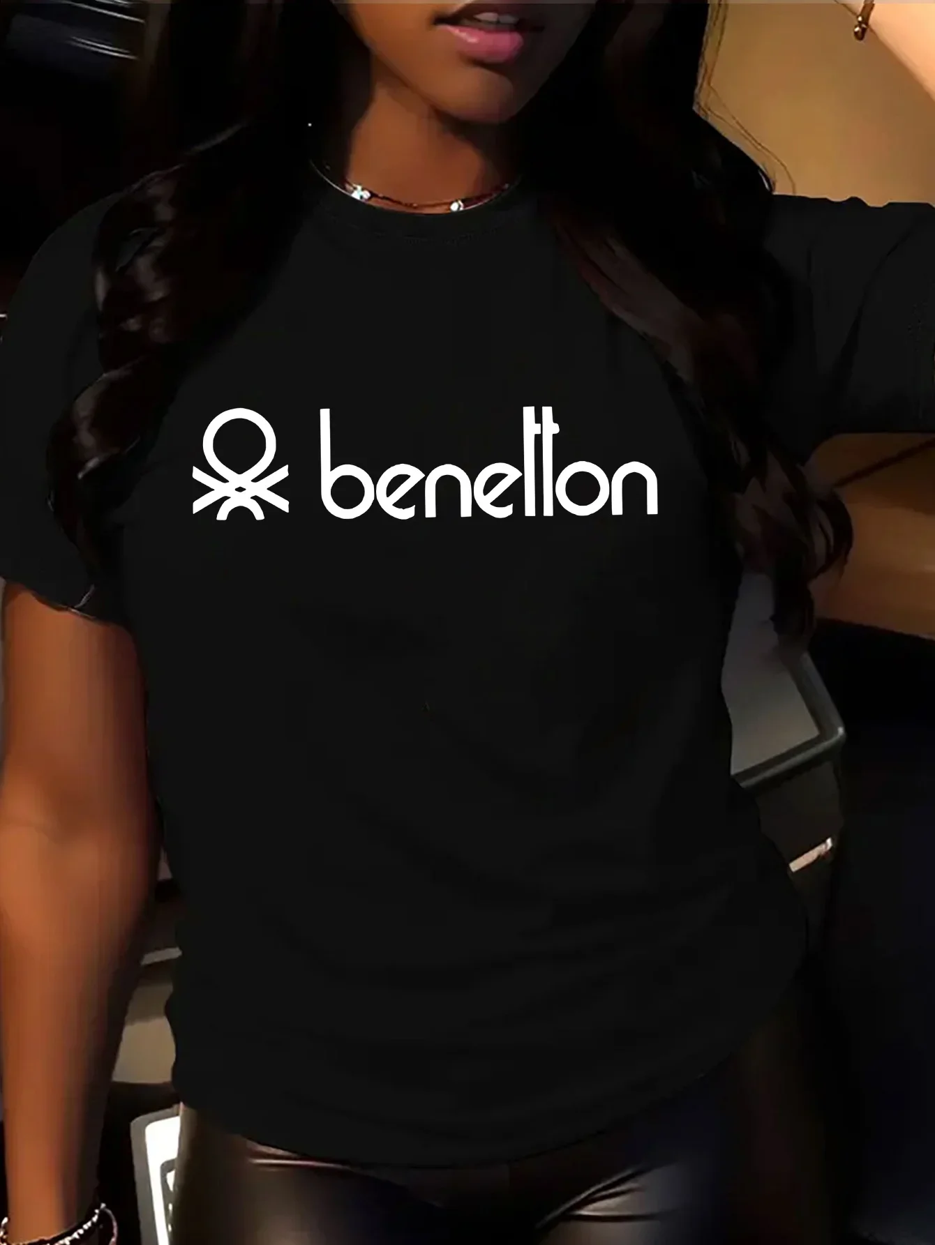 Quality Streetwear Brand - Benelton Graphic Print Women'S T-Shirt Short