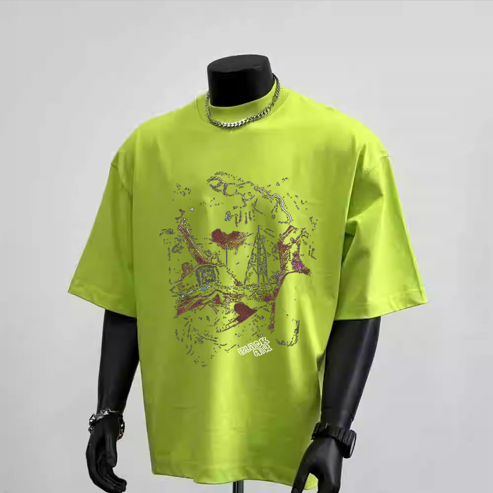 Summer Cotton ort Sve T-irt Me - Streetwear Brand Hong Kong 评论和价格