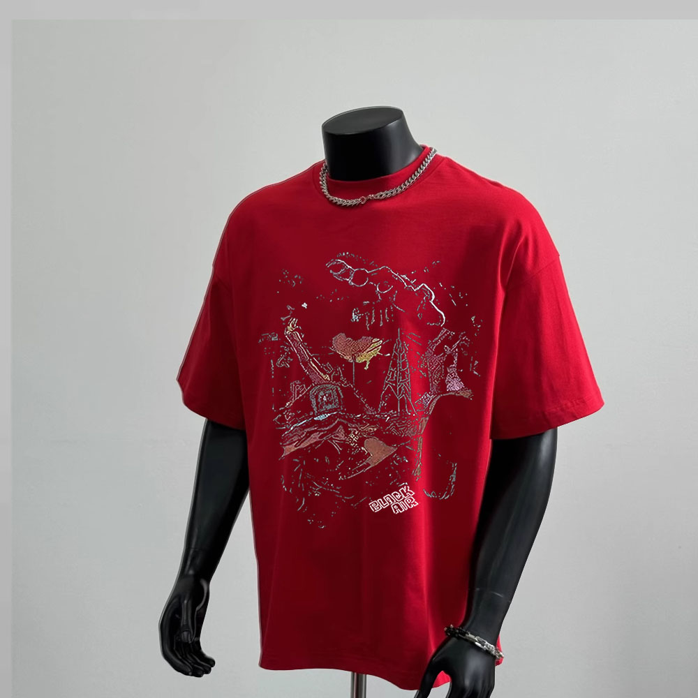 Summer Cotton ort Sve T-irt Me - Streetwear Brand Hong Kong 评论和价格