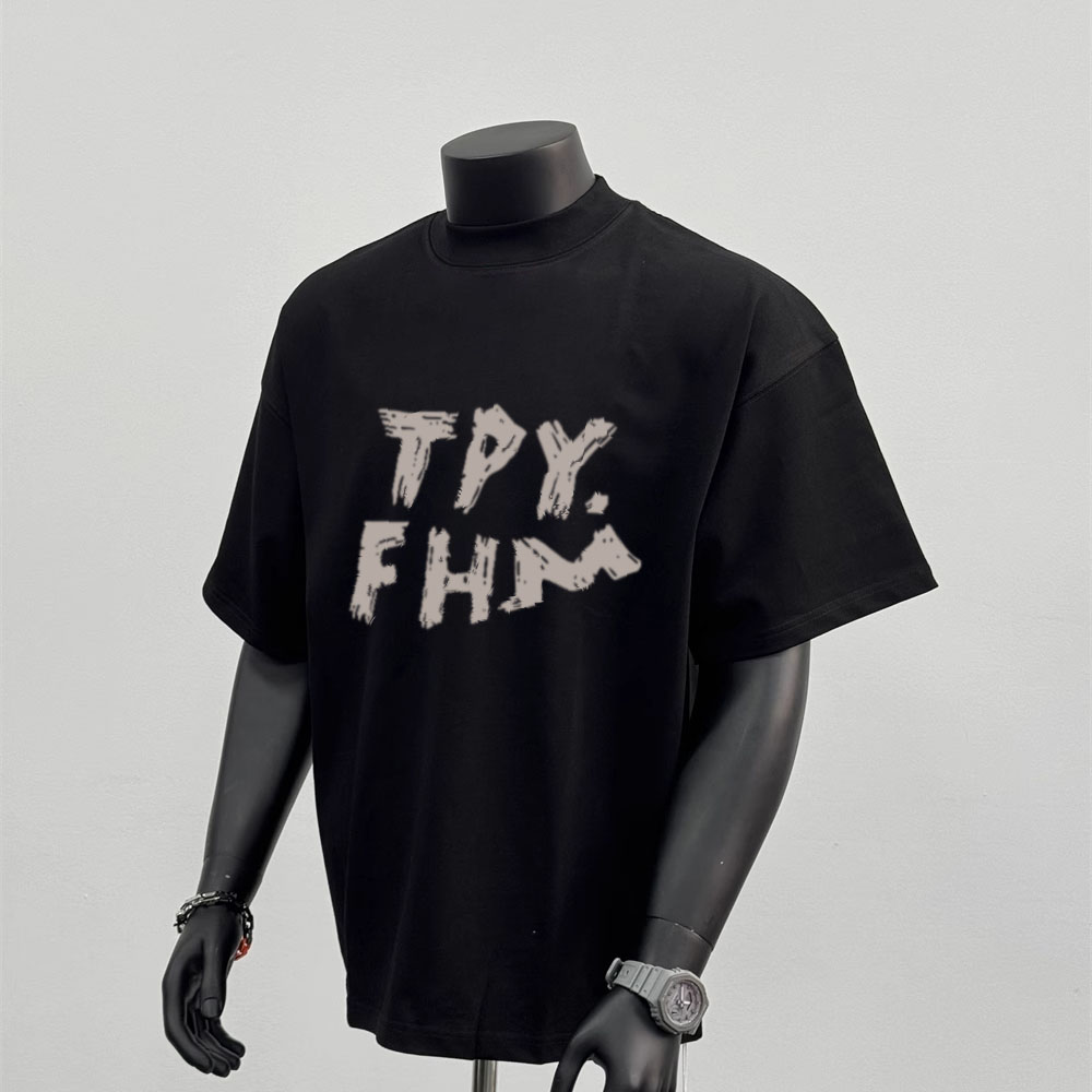 Summer Cotton Short Sleeve T-S - Streetwear Brand Hong Kong 评论和价格