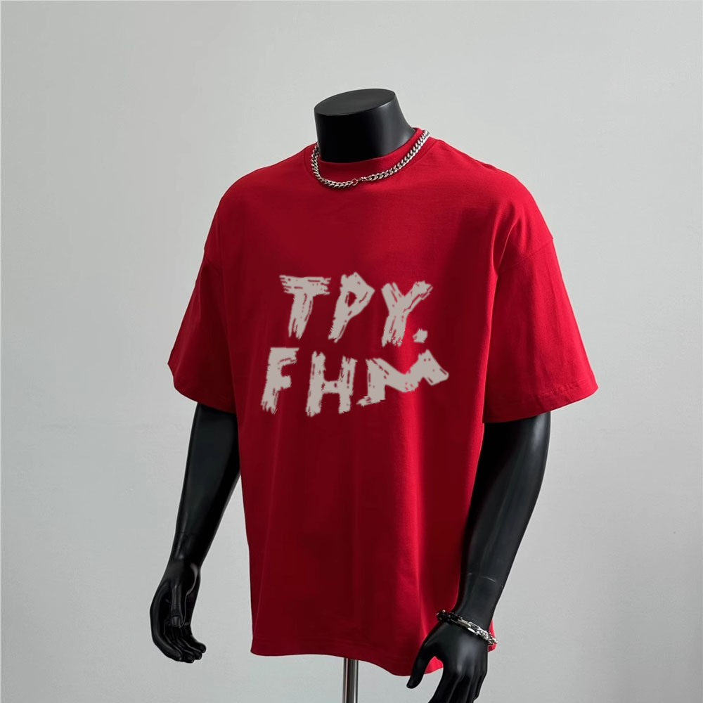 Summer Cotton Short Sleeve T-S - Streetwear Brand Hong Kong 评论和价格
