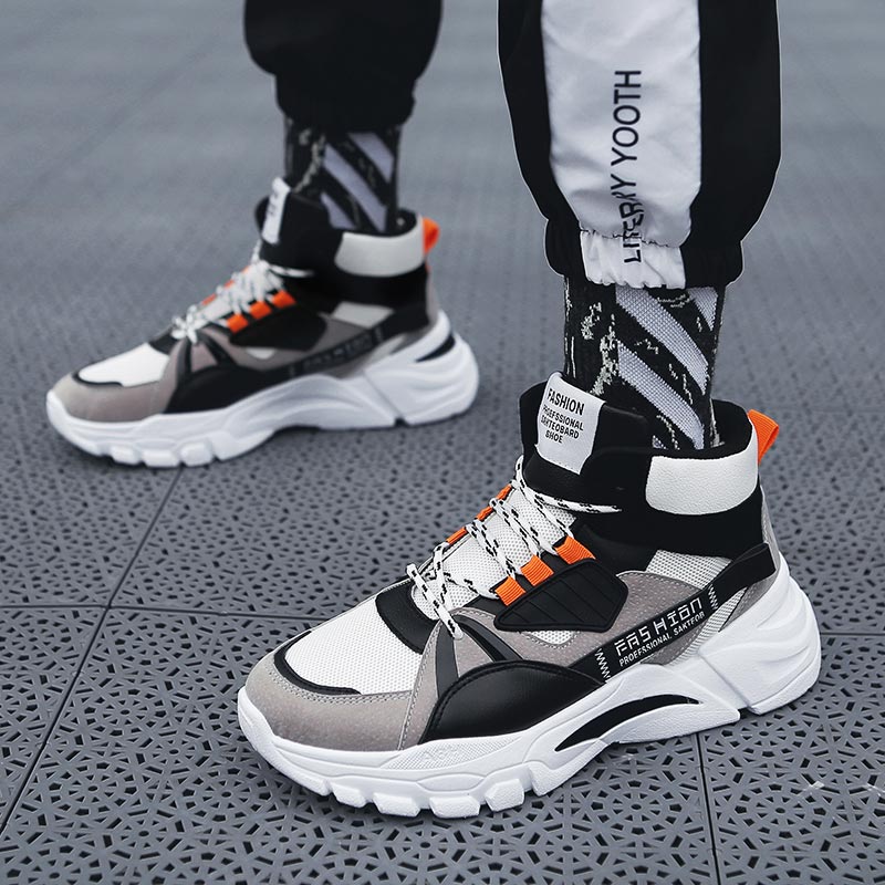 Hightop Summer Men's Sport Sho - Streetwear Gym Brand 评论和价格