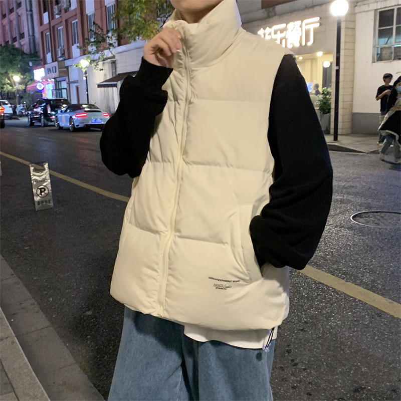 Loose Men's Cotton Vest Autumn - Streetwear Brand Hong Kong 评论和价格