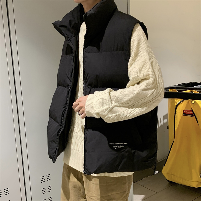 Loose Men's Cotton Vest Autumn - Streetwear Brand Hong Kong 评论和价格