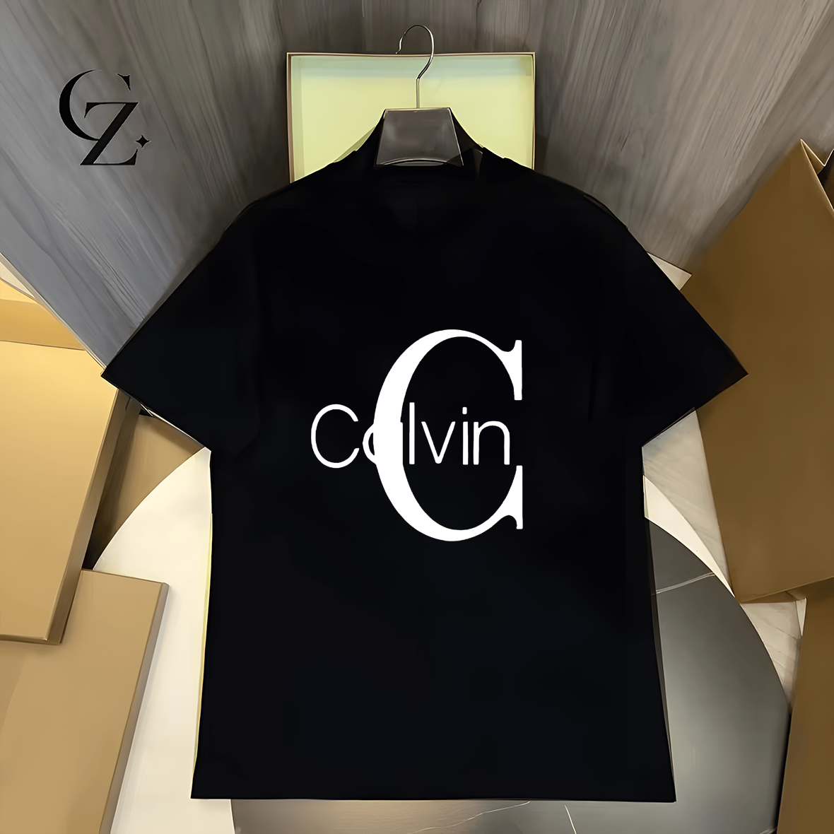 Calvin Brand T-shirt Summer Wo - Quality Streetwear Brand 评论和价格
