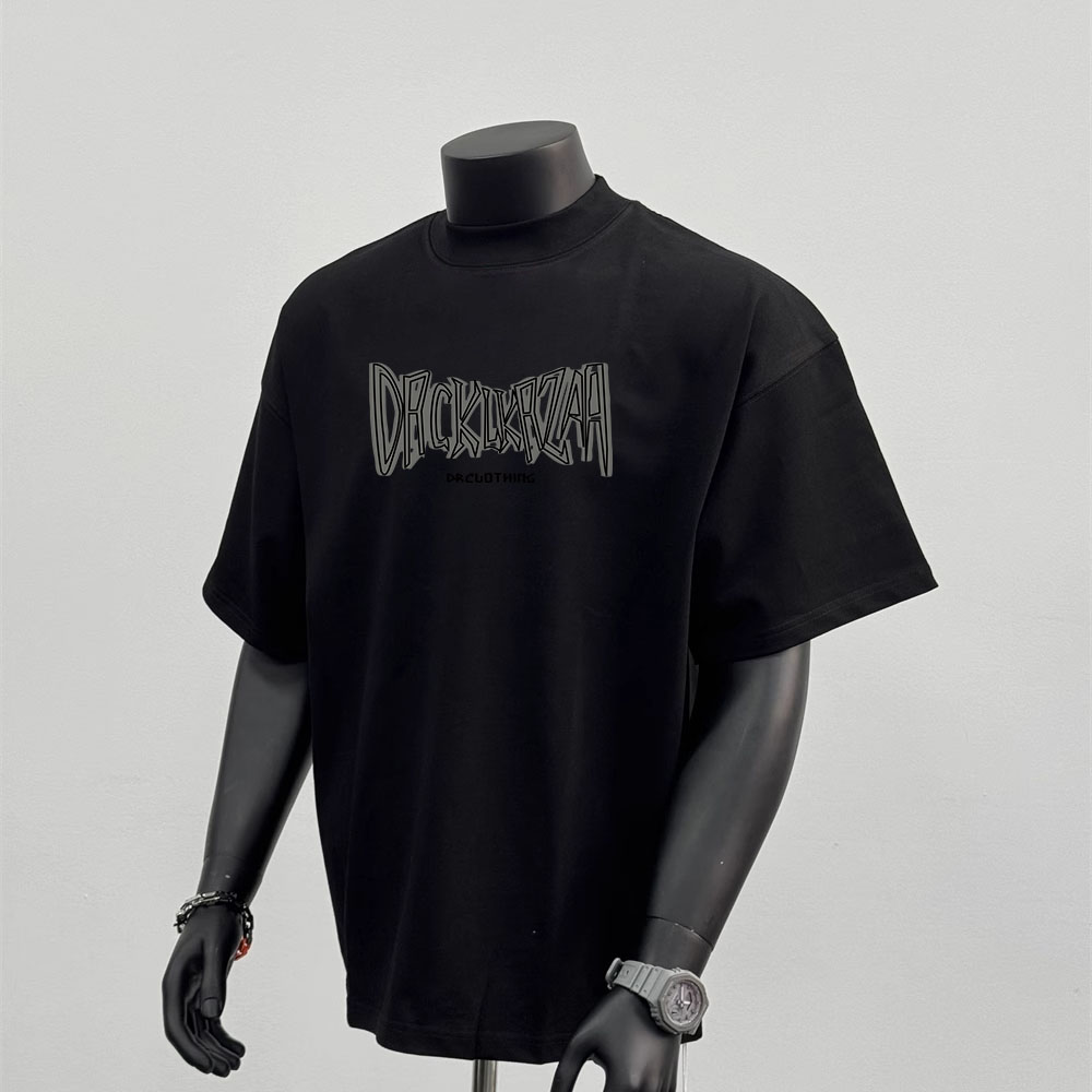 Summer Cotton Short Sleeve T-S - Streetwear Brand Hong Kong 评论和价格
