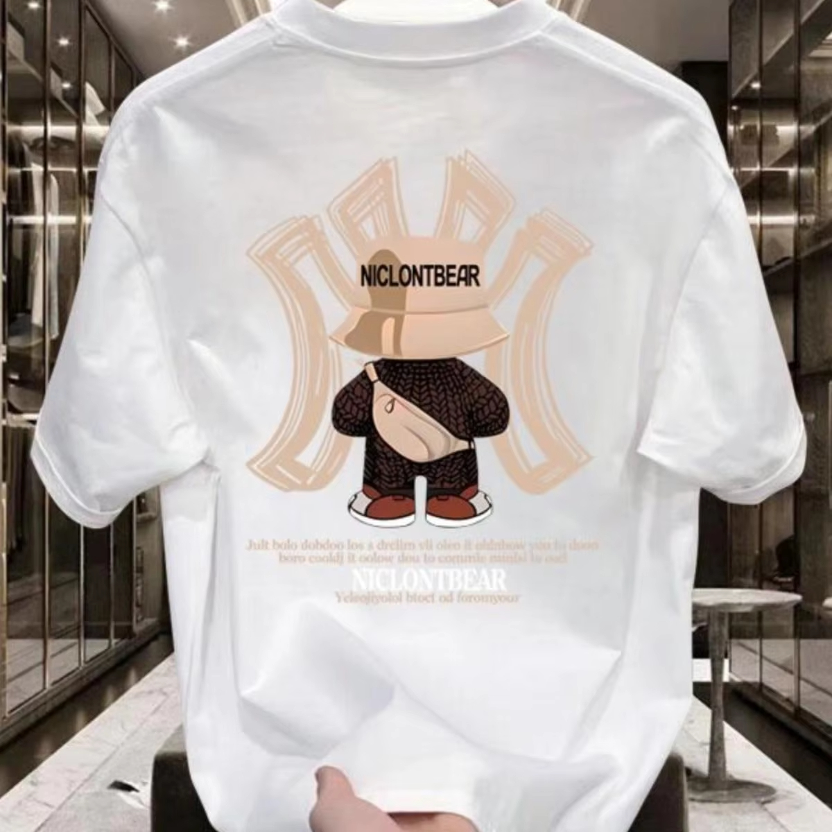 100% pure cotton men's luxurio - Quality Streetwear Brand 评论和价格