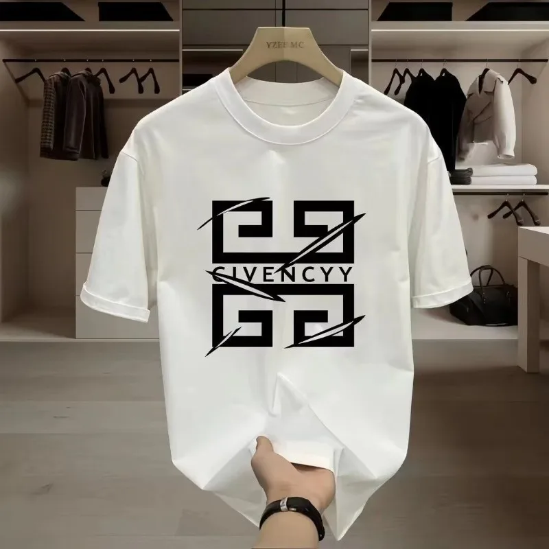 Men's GIVENCY Brand Logo Print - Streetwear Brand Logo Design 评论和价格