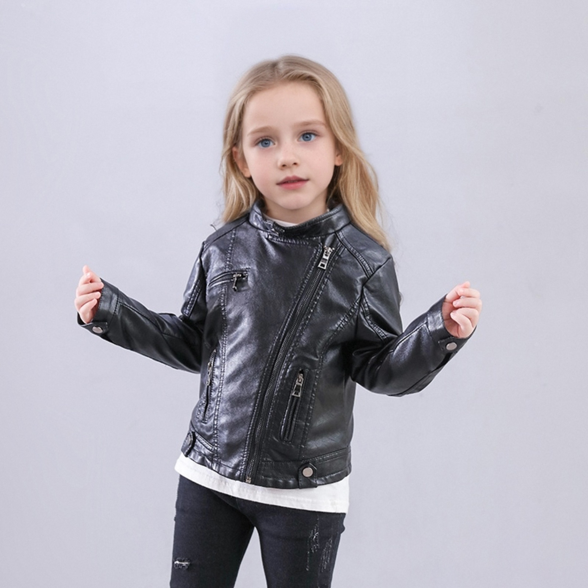 2-12Y New Year Girls Black Roc - Streetwear Brand Logo Design 评论和价格
