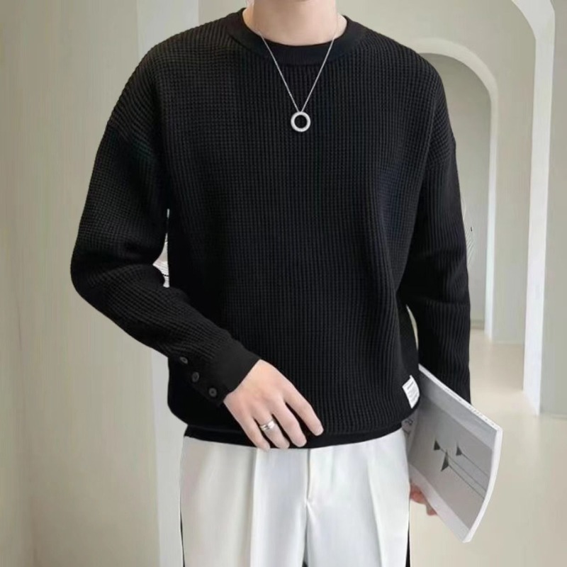 Solid Crewneck Spring Autumn M - Streetwear Brand Logo Design 评论和价格