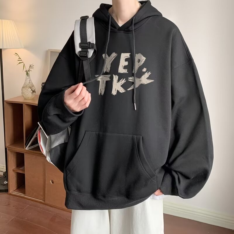 Autumn Winter Large Size Hoodi - Streetwear Brand Hong Kong 评论和价格