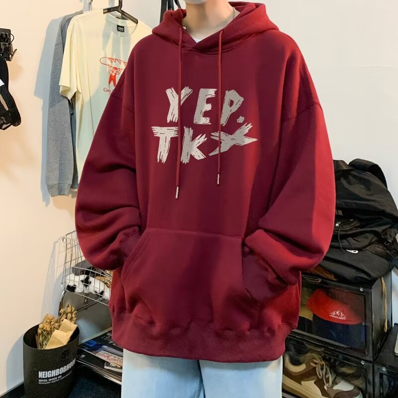 Autumn Winter Large Size Hoodi - Streetwear Brand Hong Kong 评论和价格